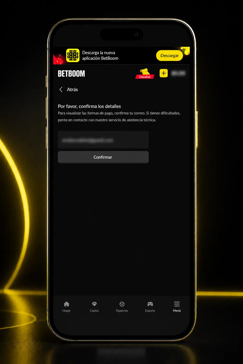 Guía paso a paso para registrarte y apostar en fútbol con Betboom desde México