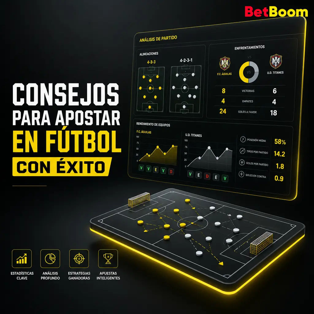Consejos para apostar en fútbol con éxito: analiza forma reciente, plantilla, factor local y administra tu bankroll correctamente
