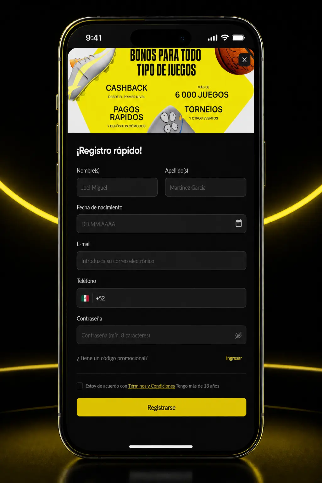 Guía paso a paso para registrarte, depositar y apostar en hockey sobre hielo en Betboom desde tu celular