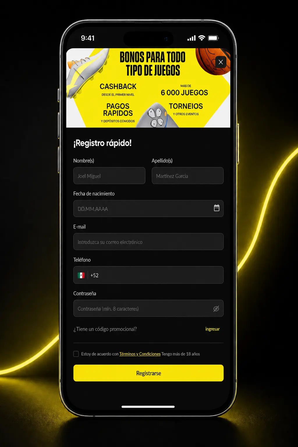 Guía paso a paso para registrarte y apostar en béisbol en Betboom desde tu celular en México